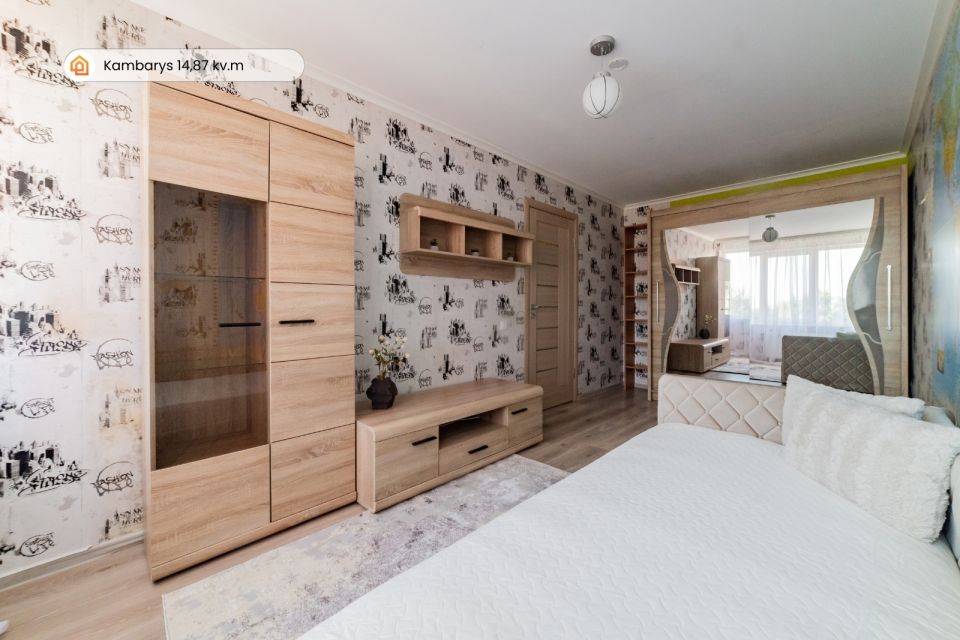 Parduodamas &scaron;viesus ir jaukus 2 kambarių butas Klaipėdoje, Panevėžio g. 9 - su pilnai i&scaron;mokėta renovacija!
