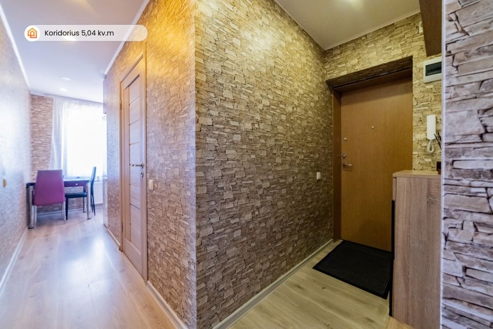 Parduodamas &scaron;viesus ir jaukus 2 kambarių butas Klaipėdoje, Panevėžio g. 9 - su pilnai i&scaron;mokėta renovacija!