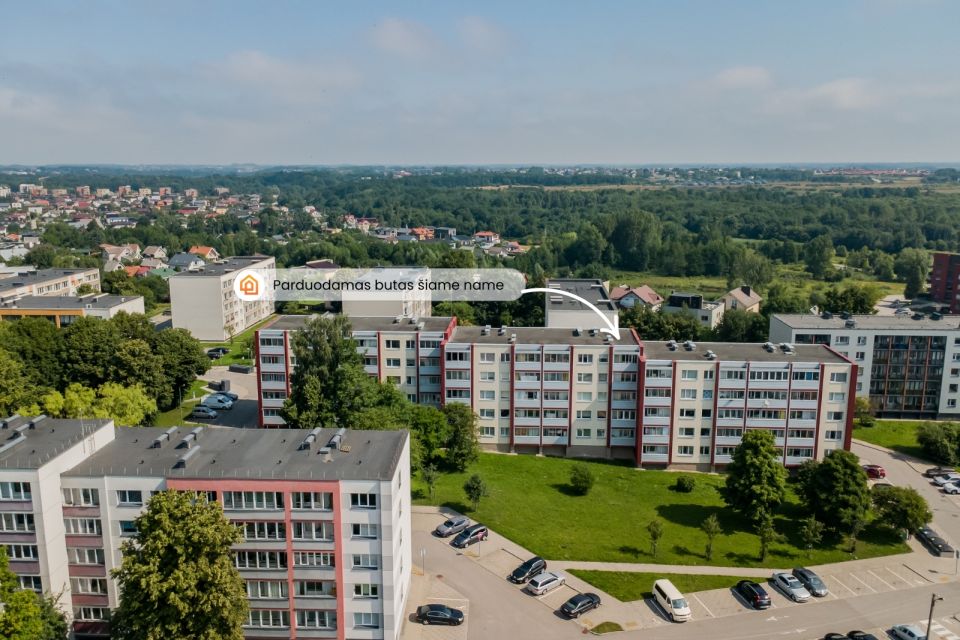 Parduodamas &scaron;viesus ir jaukus 2 kambarių butas Klaipėdoje, Panevėžio g. 9 - su pilnai i&scaron;mokėta renovacija!