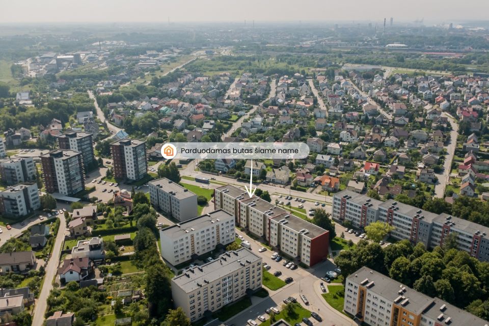 Parduodamas &scaron;viesus ir jaukus 2 kambarių butas Klaipėdoje, Panevėžio g. 9 - su pilnai i&scaron;mokėta renovacija!