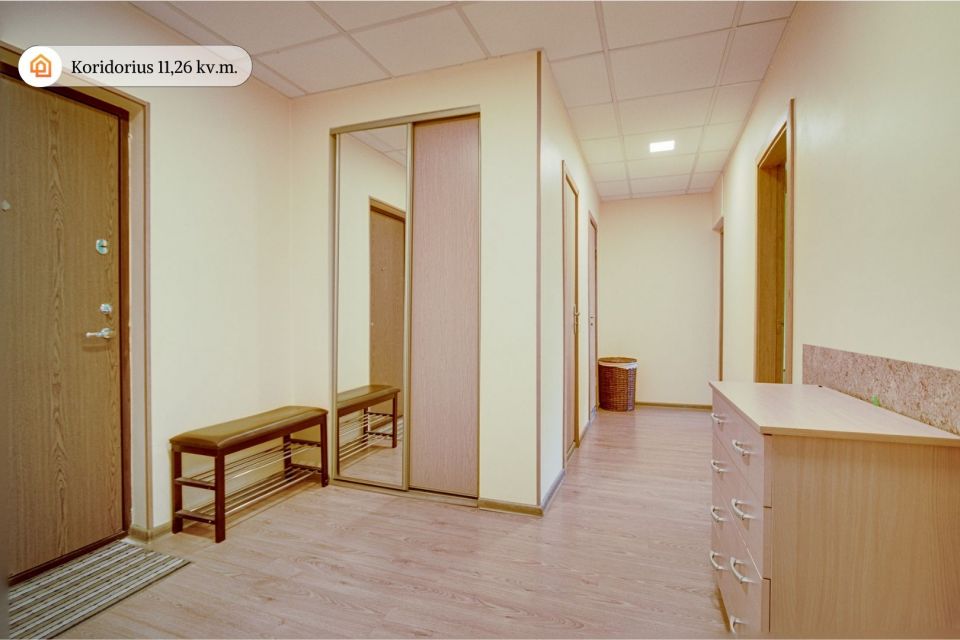 Parduodamas 3-jų kambarių butas Ukmergės g. 6, Kaune