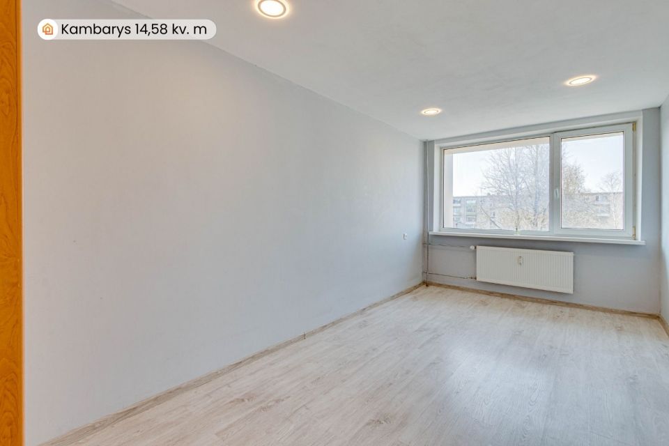 Parduodamas 3 kambarių butas centrinėje miesto dalyje Vytauto g. 42, Šiauliuose