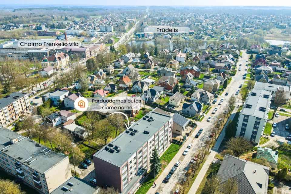 Parduodamas 3 kambarių butas centrinėje miesto dalyje Vytauto g. 42, Šiauliuose