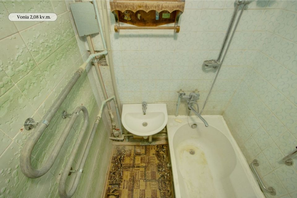 Parduodamas 3 kambarių butas J. Basanavičiaus g., Kėdainiuose