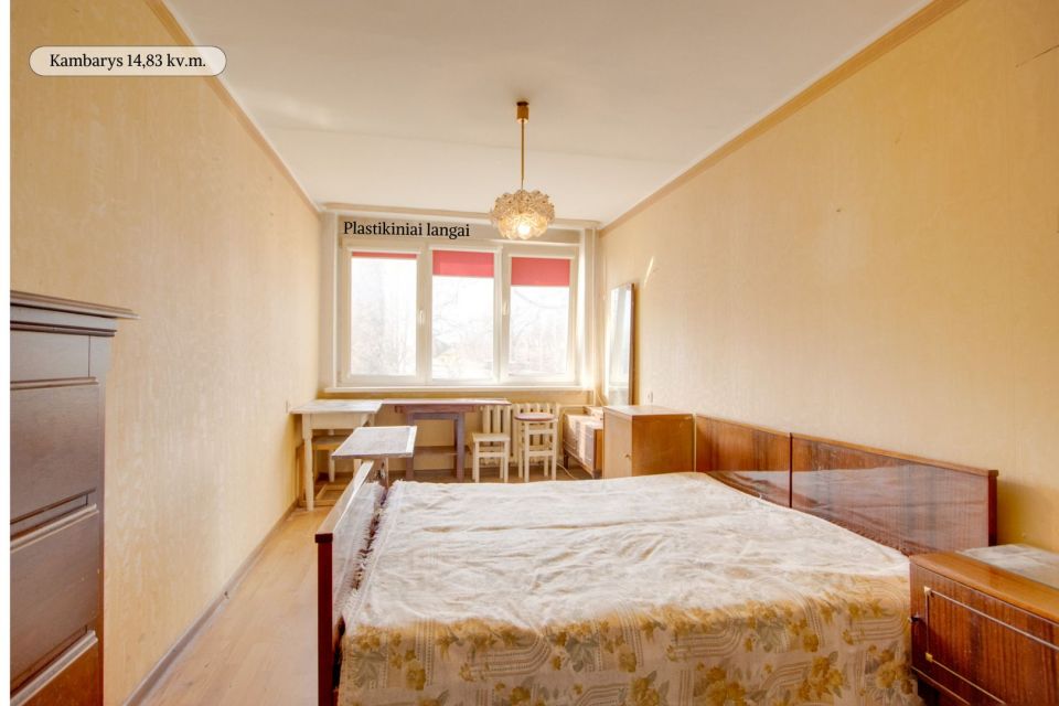 Parduodamas 3 kambarių butas J. Basanavičiaus g., Kėdainiuose