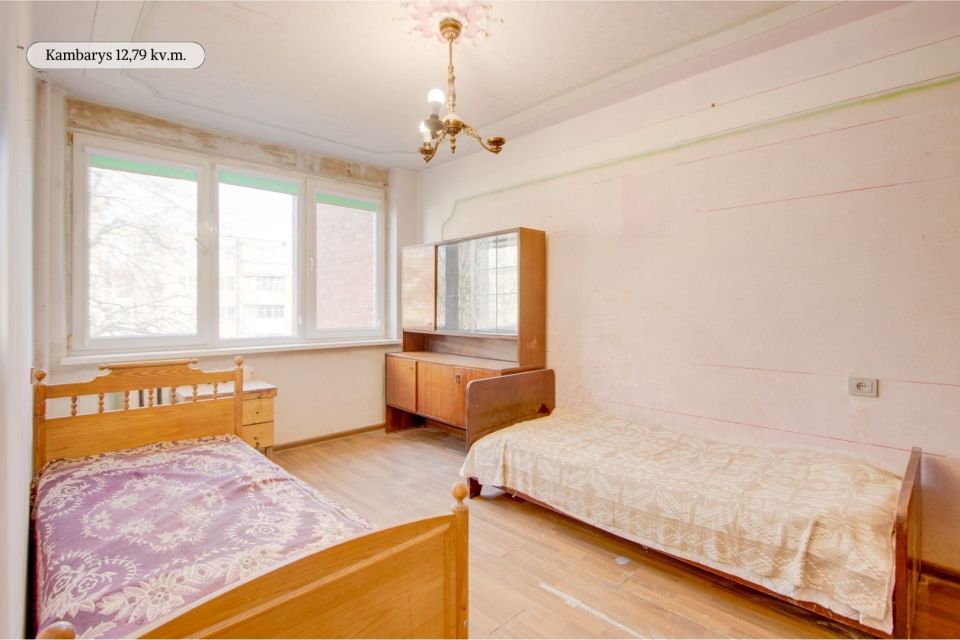 Parduodamas 3 kambarių butas J. Basanavičiaus g., Kėdainiuose