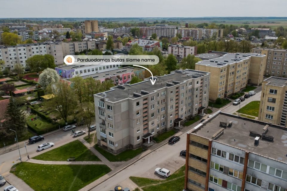 Parduodamas 3 kambarių butas Ka&scaron;tonų g. 8, Radvili&scaron;kyje