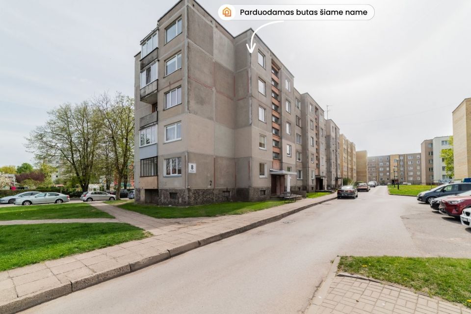 Parduodamas 3 kambarių butas Ka&scaron;tonų g. 8, Radvili&scaron;kyje