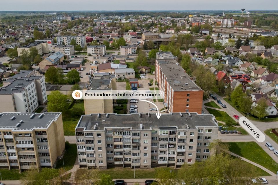 Parduodamas 3 kambarių butas Ka&scaron;tonų g. 8, Radvili&scaron;kyje