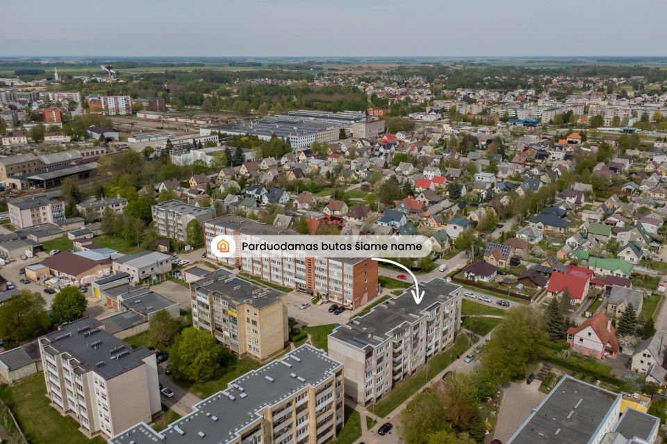 Parduodamas 3 kambarių butas Ka&scaron;tonų g. 8, Radvili&scaron;kyje