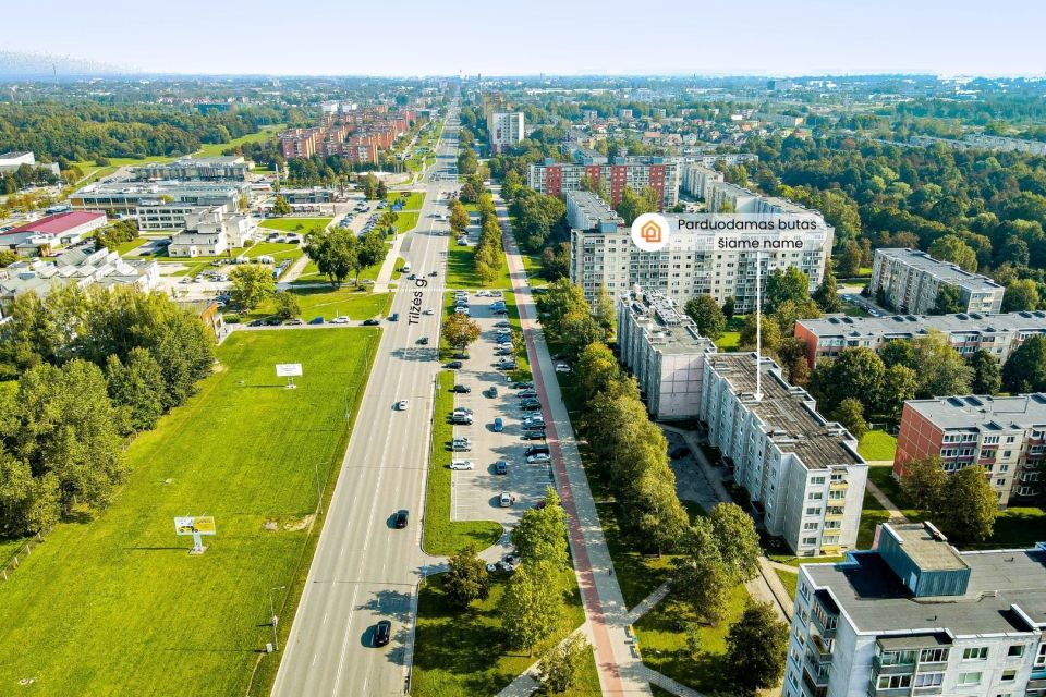 Parduodamas 3 kambarių butas Krymo g. 8, Šiauliuose