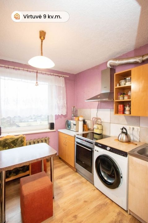 Parduodamas 3 kambarių butas Kur&scaron;ėnuose, Daugėlių g. 63