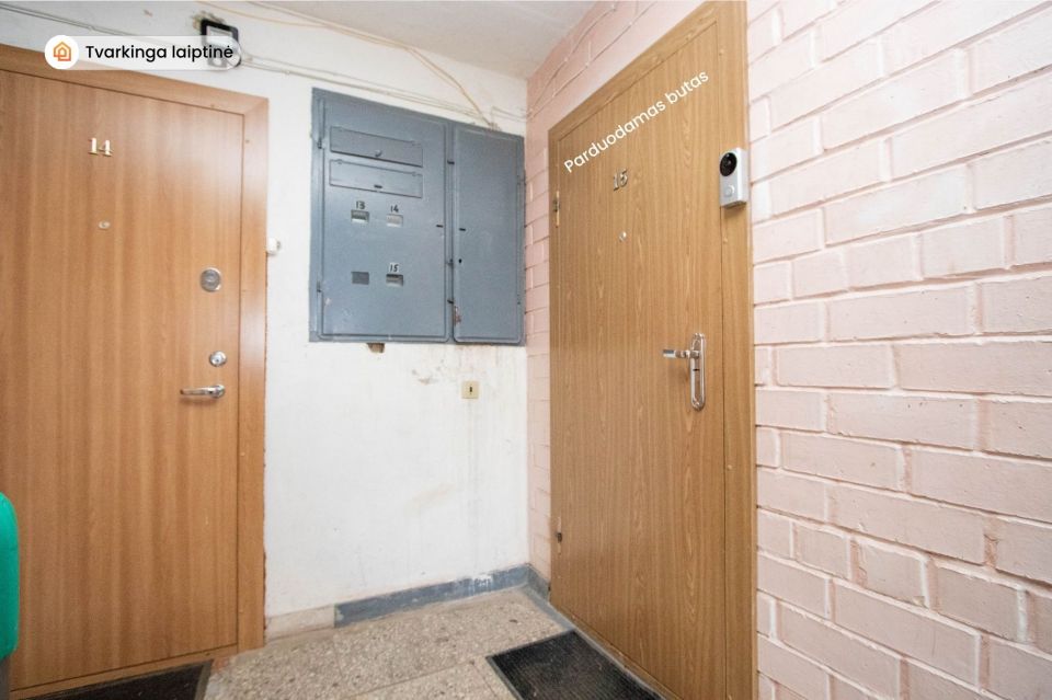 Parduodamas 3 kambarių butas Kur&scaron;ėnuose, Daugėlių g. 63
