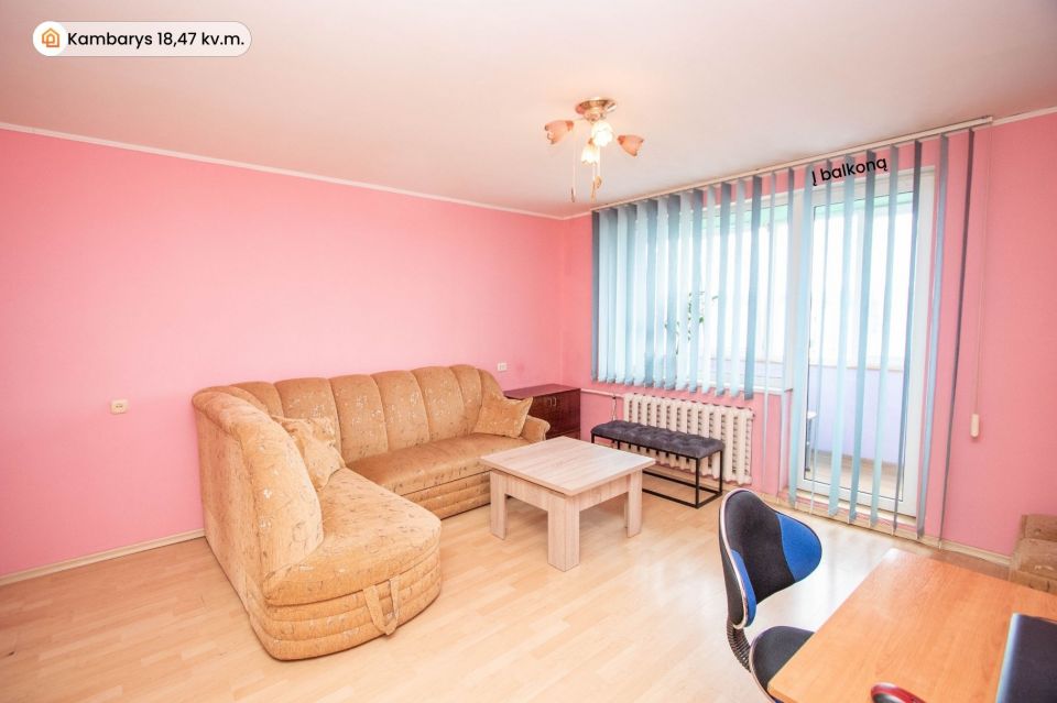 Parduodamas 3 kambarių butas Kur&scaron;ėnuose, Daugėlių g. 63