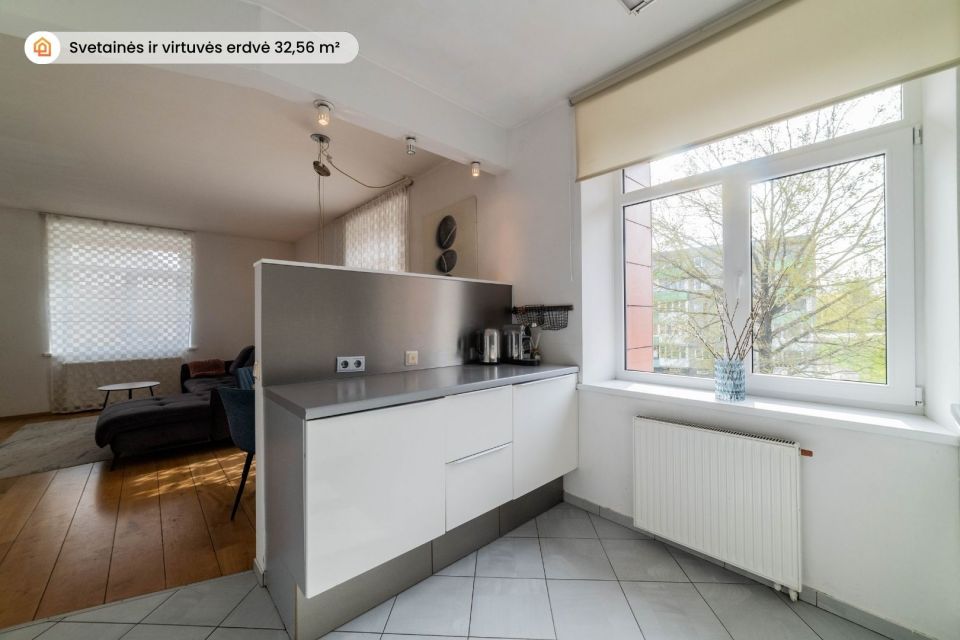 Parduodamas 3 kambarių butas pačiame miesto centre, Varpo g. 53, Šiauliuose