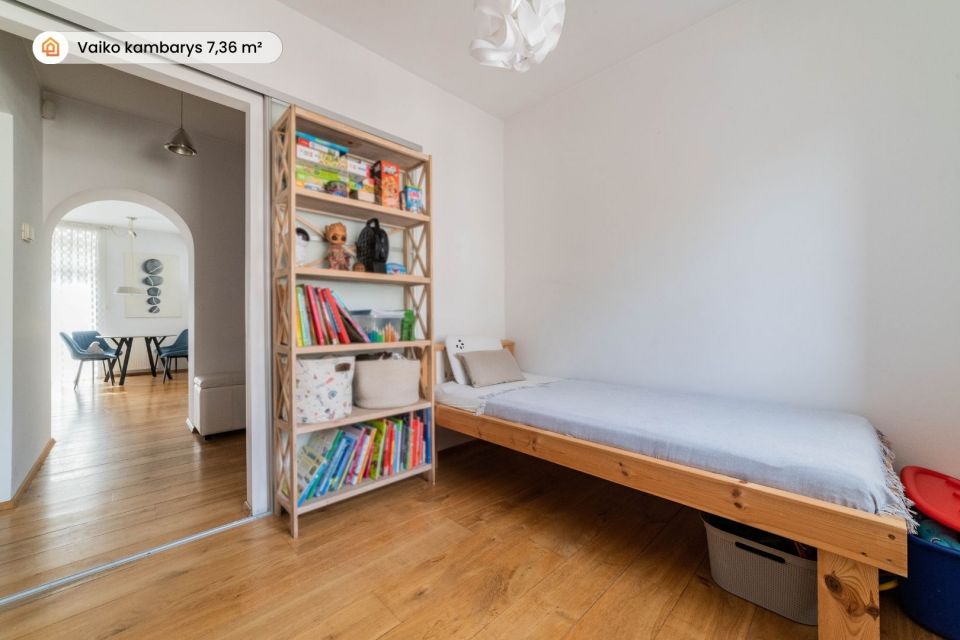 Parduodamas 3 kambarių butas pačiame miesto centre, Varpo g. 53, Šiauliuose