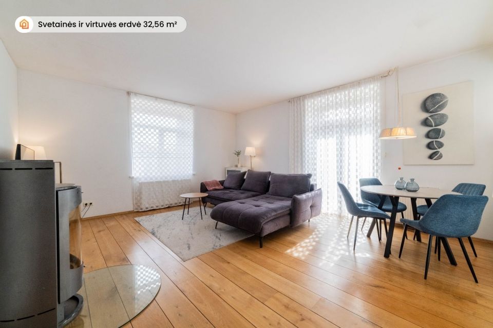 Parduodamas 3 kambarių butas pačiame miesto centre, Varpo g. 53, Šiauliuose