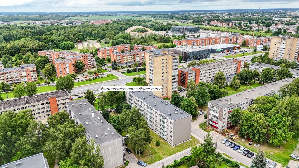 Parduodamas 3 kambarių butas Šiauliuose, Tilžės g. 38
