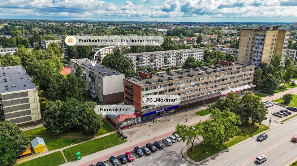 Parduodamas 3 kambarių butas Šiauliuose, Tilžės g. 46