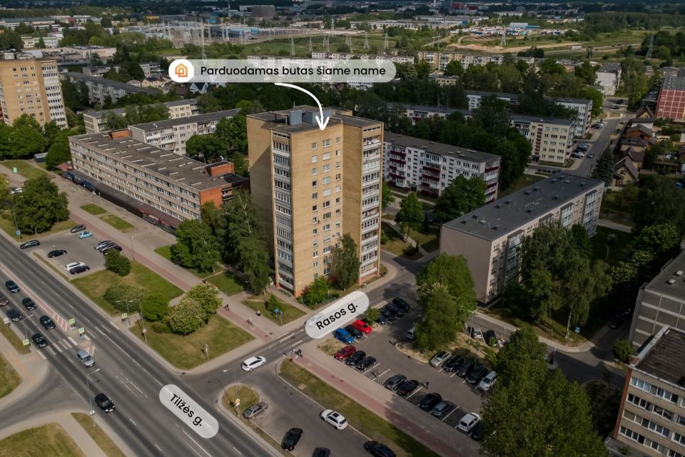Parduodamas 3 kambarių butas Tilžės g. 42, &Scaron;iauliuose