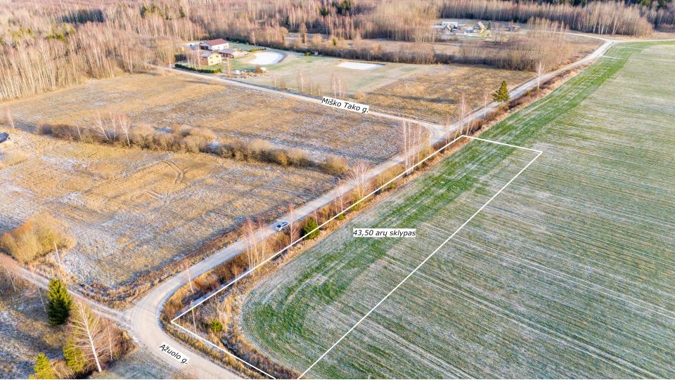 Parduodamas 43,5 arų žemės ūkio paskirties sklypas Ąžuolo g., Lukšių k., Šiaulių r.