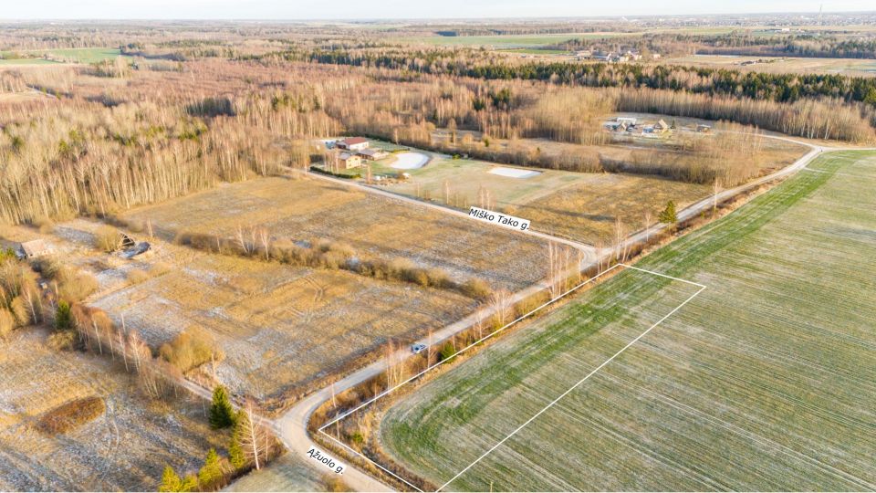 Parduodamas 43,5 arų žemės ūkio paskirties sklypas Ąžuolo g., Lukšių k., Šiaulių r.