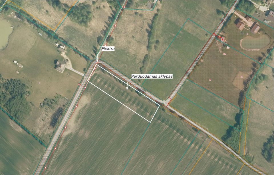Parduodamas 43,5 arų žemės ūkio paskirties sklypas Ąžuolo g., Lukšių k., Šiaulių r.