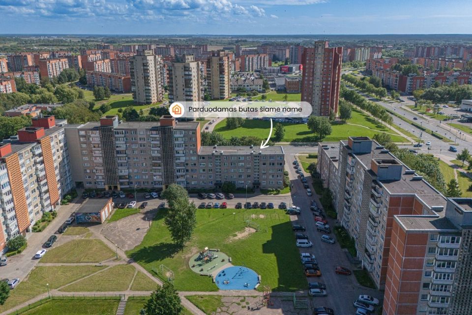 Parduodamas 4 kambarių butas Klaipėdoje, Smiltelės g. 10