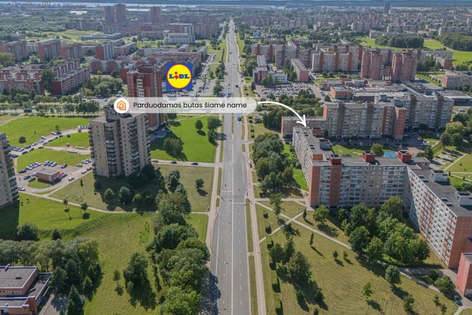 Parduodamas 4 kambarių butas Klaipėdoje, Smiltelės g. 10
