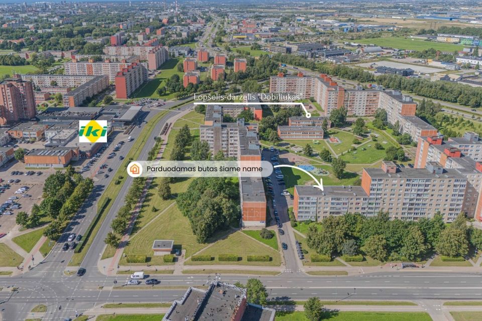 Parduodamas 4 kambarių butas Klaipėdoje, Smiltelės g. 10