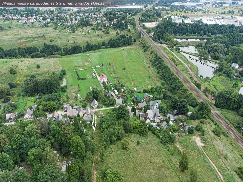 Parduodamas 5 arų namų valdos sklypas, Gurelių g., 95, Vilniuje.