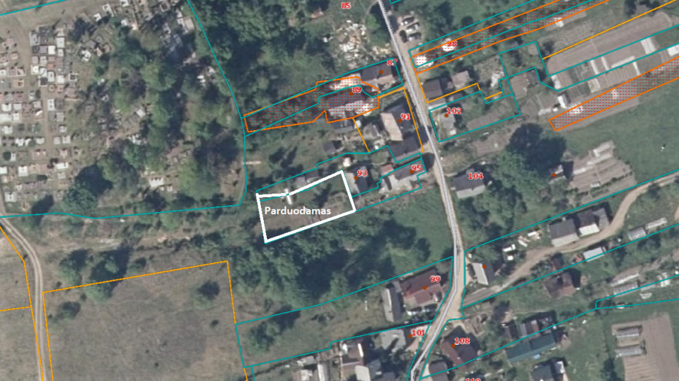 Parduodamas 5 arų namų valdos sklypas, Gurelių g., 95, Vilniuje.