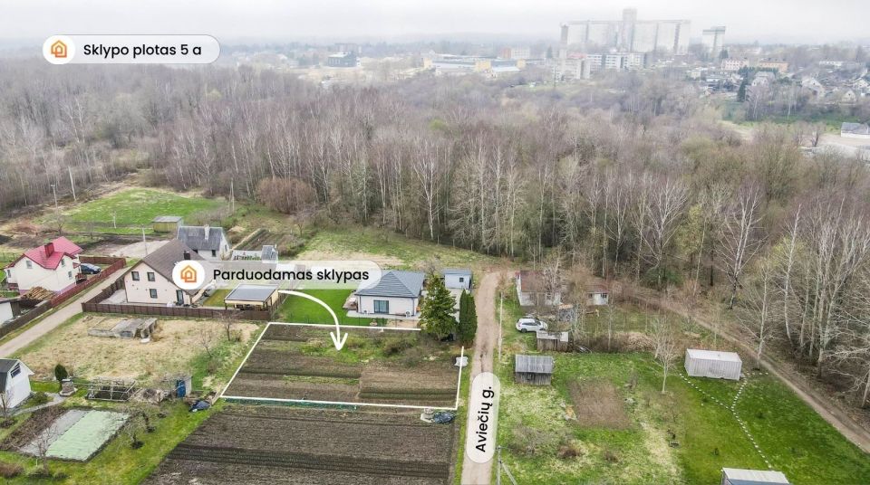 Parduodamas 5 arų sodo sklypas Kretingoje, SB &bdquo;Žemaitija&ldquo;