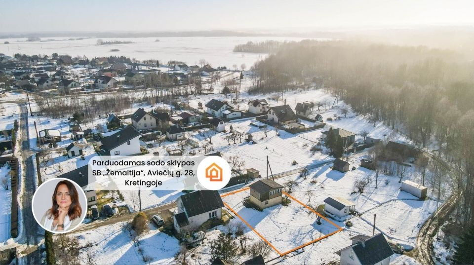 Parduodamas 6 arų sodo sklypas Kretingoje, Aviečių g. 28