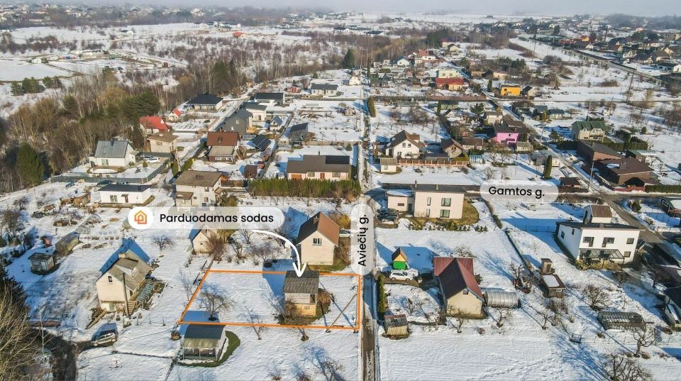 Parduodamas 6 arų sodo sklypas Kretingoje, Aviečių g. 28