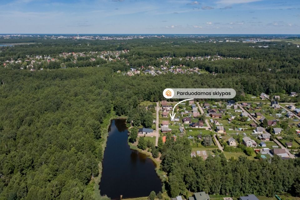 Parduodamas 6 arų sodo sklypas su įrengtu mobiliu nameliu &Scaron;iauliuose, Klevo Sodų 10-oji g. 10