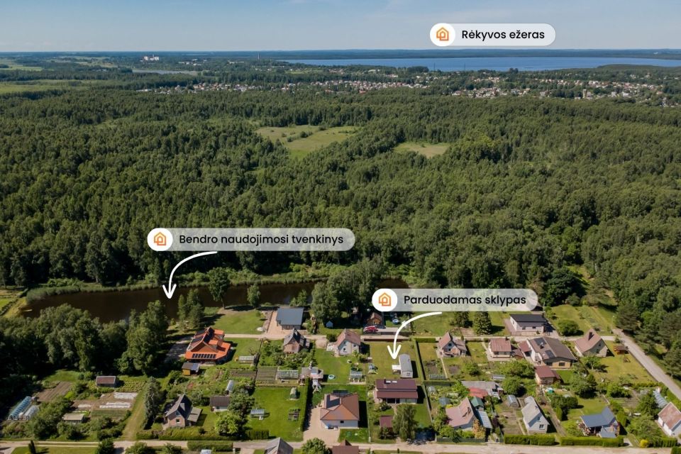 Parduodamas 6 arų sodo sklypas su įrengtu mobiliu nameliu &Scaron;iauliuose, Klevo Sodų 10-oji g. 10