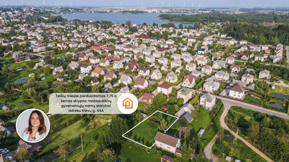 Parduodamas 7,75 arų namų valdos sklypas Klevų g. Tel&scaron;ių mieste