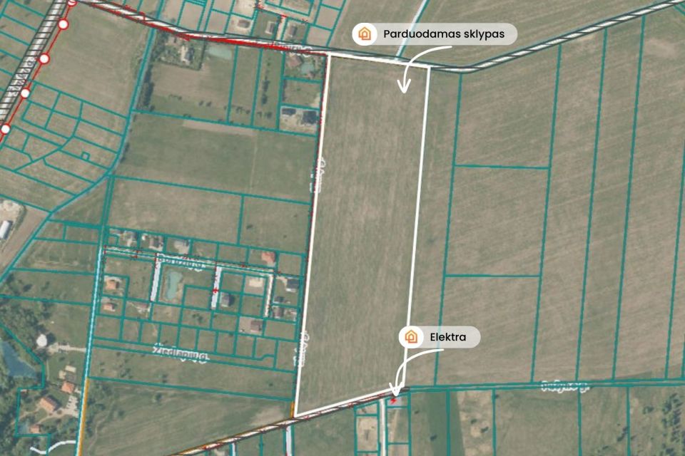 Parduodamas 7,98 ha žemės sklypas Radailiuose, vienoje patraukliausių Klaipėdos rajono vietų