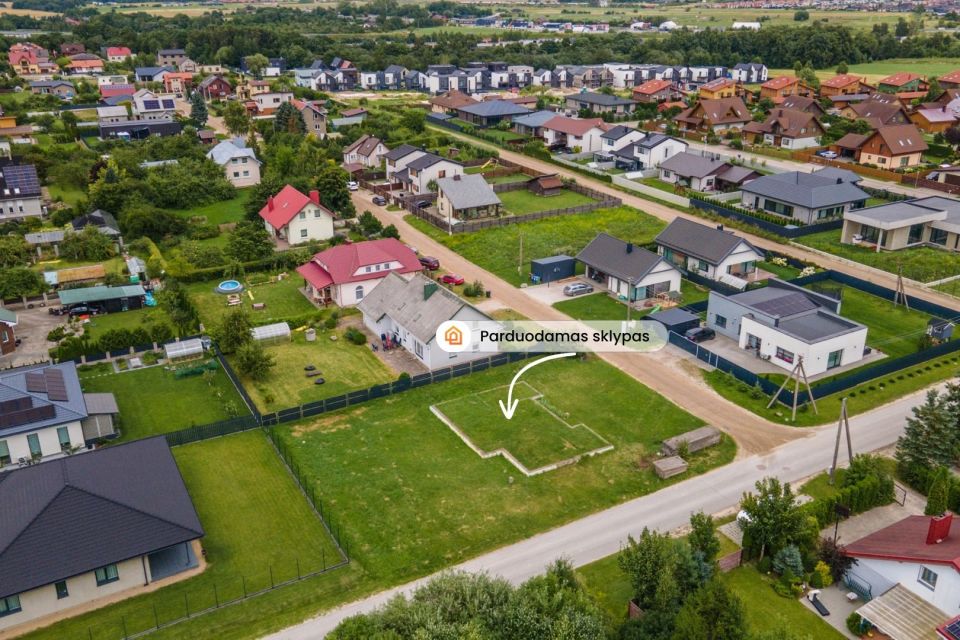 Parduodamas 8,75 a sklypas su parengtu vieno auk&scaron;to namo projektu Klaipėdoje, Tauralaukyje