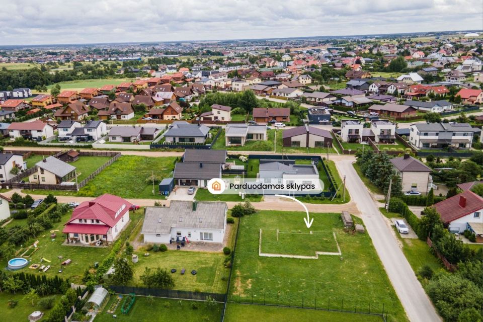 Parduodamas 8,75 a sklypas su parengtu vieno auk&scaron;to namo projektu Klaipėdoje, Tauralaukyje