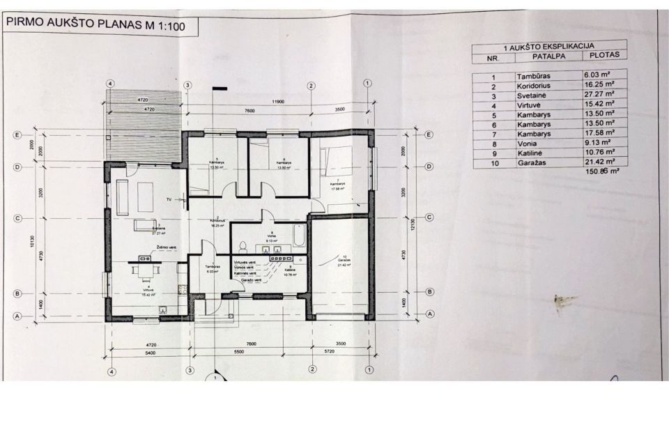 Parduodamas 8,75 a sklypas su parengtu vieno auk&scaron;to namo projektu Klaipėdoje, Tauralaukyje