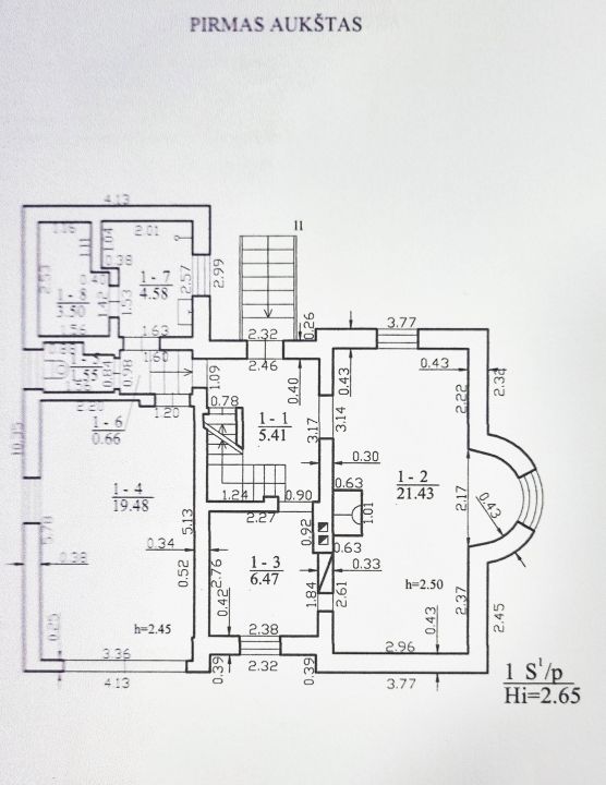Parduodamas 97,94 kv.m. bendro ploto sodo namas Raizgių k., &Scaron;iaulių r.