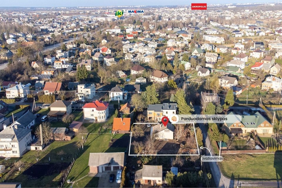 Parduodamas 9,41 a. gyvenamosios paskirties žemės skylpas Briedžių g., Naugardiškėse, Kauno r.