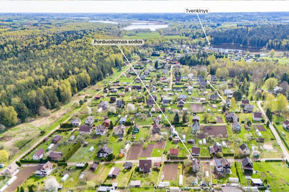 Parduodamas blokinis/mūrinis sodo namas su sklypu Kurtuvėnų regioniniame parke, Linartų SB, Smėlio g. 8