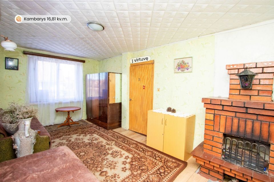 Parduodamas blokinis/mūrinis sodo namas su sklypu Kurtuvėnų regioniniame parke, Linartų SB, Smėlio g. 8