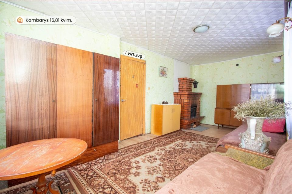Parduodamas blokinis/mūrinis sodo namas su sklypu Kurtuvėnų regioniniame parke, Linartų SB, Smėlio g. 8