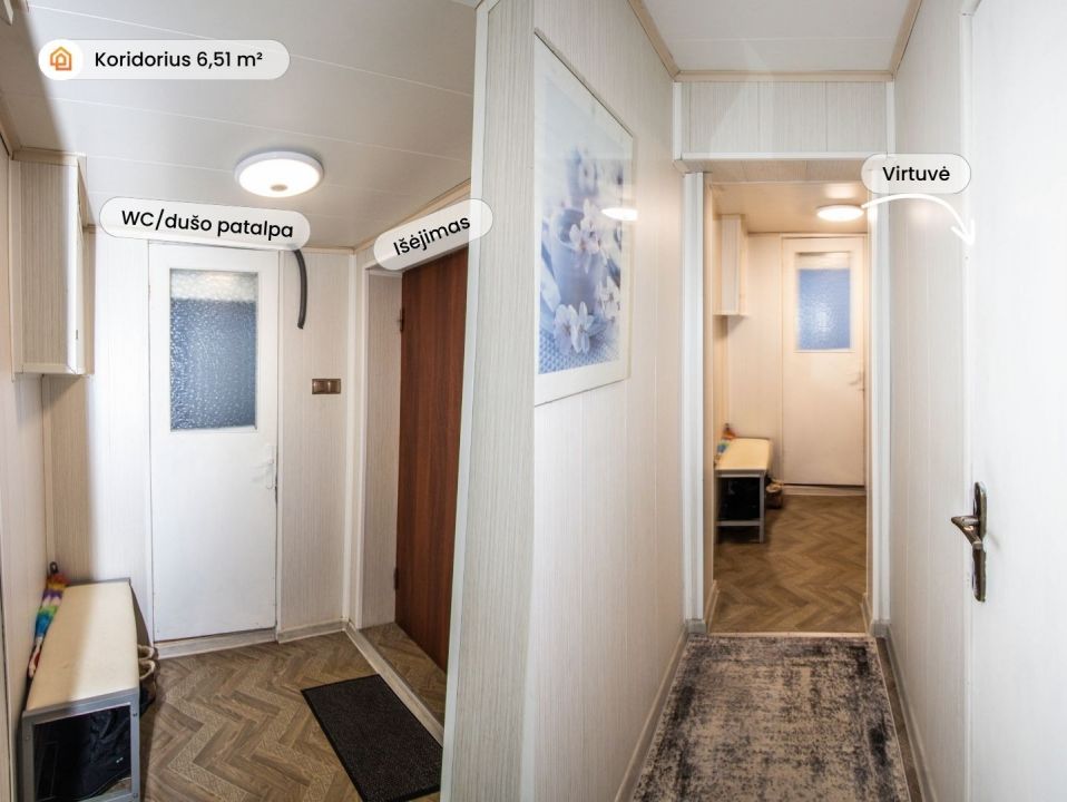 Parduodamas dviejų gyvenamųjų dalių namas su 15,33 a sklypu P. Matulionio g., Mažeikių senamiestyje