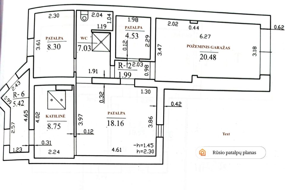 PARDUODAMAS erdvus 172,73 kv.m. sodo namas pu&scaron;yno apsuptyje, Prūdi&scaron;kės k., Vilniaus raj.