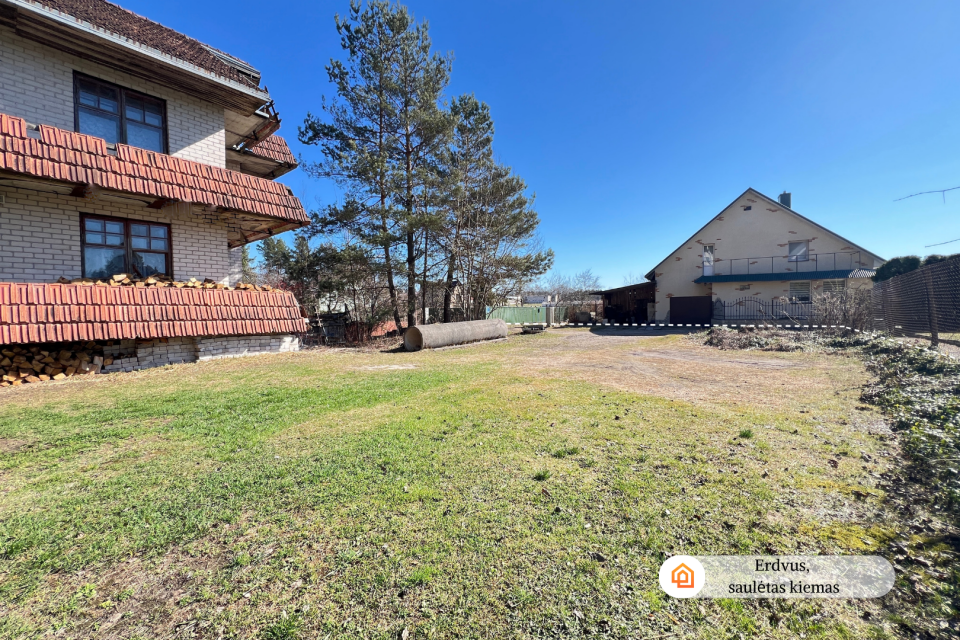 PARDUODAMAS erdvus 172,73 kv..m. sodo namas pu&scaron;yno apsuptyje, Prūdi&scaron;kės k., Vilniaus raj.